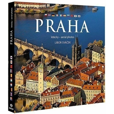 Praha letecky - velká / vícejazyčná - Sváček Libor
