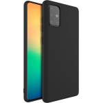 IMAK Силиконов Калъф за Samsung A51, Imak UC-1 Case, Черен (6914216306389)