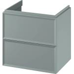 Cersanit S1021-003 - Окачен банен шкаф под мивка MILLE 60x45 см в ментов цвят (CS0243)