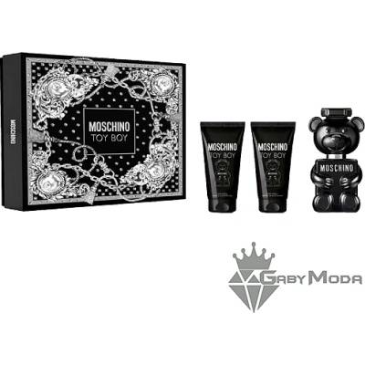Moschino Toy Boy - EDP парфюмна вода 50 ml + балсам за след бръснене 50 ml + душ гел 50 ml - подаръчен комплект за мъже (2340745)