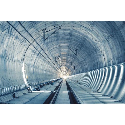 Dimex MS-5-2811 Vliesová fototapeta Konstrukce tunelu rozměry 375 x 250 cm