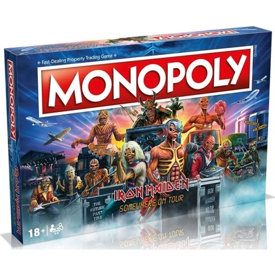 Winning Moves Monopoly Iron Maiden EN