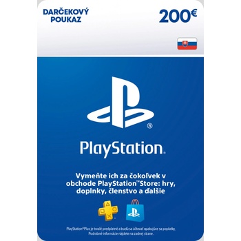 PlayStation predplatená karta 200 € SK