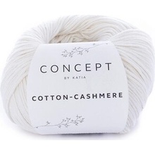 COTTON-CASHMERE Katia Farby COTTON-CASHMERE: 53 ecru biela