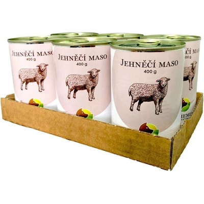 Bohemia Pet Food Jahňacie mäso vo vlastnej šťave 6 x 400 g