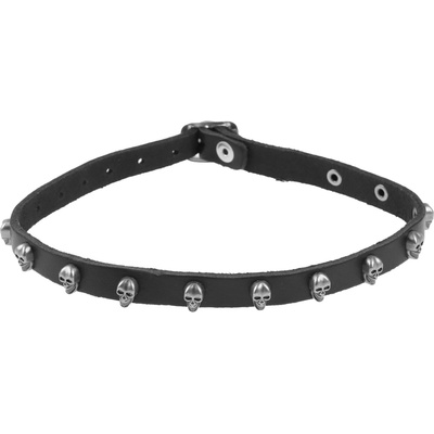 Black & metal Нашийник Черепи мини - bwz-714