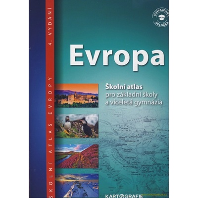 Evropa školní atlas