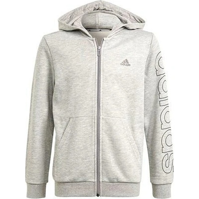 adidas B Lin Full Zip šedá