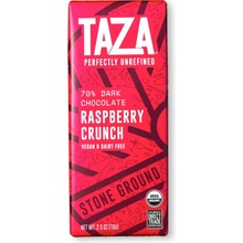 TAZA Chocolate 70% RASPBERRY CRUNCH 70 g