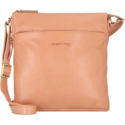Greenland Nature Nature Crossbody taška Kůže 28 cm