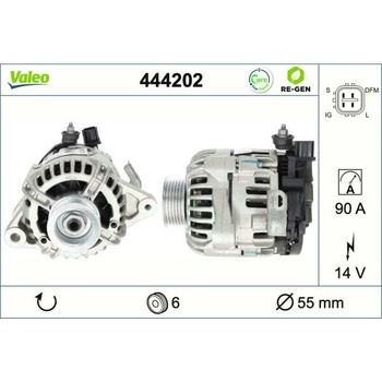 generátor VALEO 444202