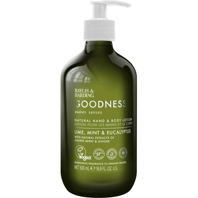Baylis & Harding Goodness Awaken Limetka, Máta & Eukalyptus Tělové mléko 500 ml