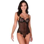 Passion Дантелено боди Myrtle Black, L