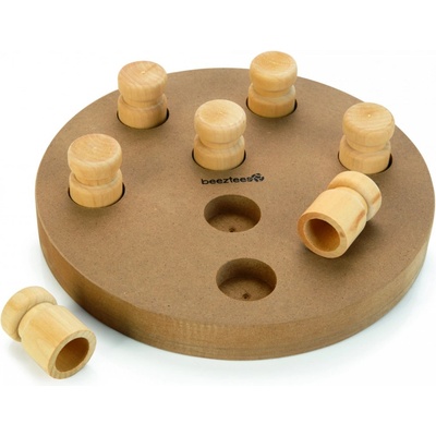 Beeztees Interaktivní dřevěná Giono 2v1 25 cm