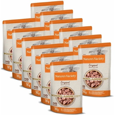 Nature's Variety Cat Original Chicken & Goose 12 x 70 g