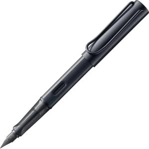 LAMY AL-star black fountain pen with polished steel nib in line width EF - 71 - 1225277 (1225277)