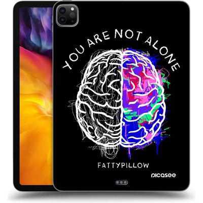 Picasee silikónový čierny obal Apple iPad 11 2022 M2 4.generace Brain White