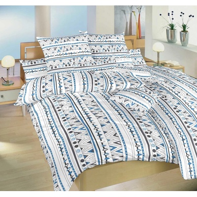 Dadka Obliečky bavlna Indián denim 140x200 70x90