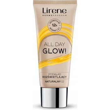 Lirene Vitamin C rozjasňujúci fluidný make-up pre dlhotrvajúci efekt 02 Natural 30 ml