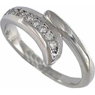 Infinitysilver Strieborný prsteň so zirkónmi OR53656