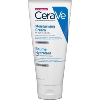 CeraVe Хидратиращ крем за лице и тяло, 177 ml