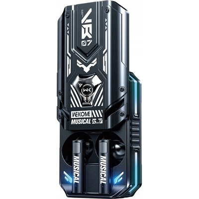 WEKOME VB07 Mecha Series - Bezdrátová Bluetooth V5.3 TWS sluchátka s etu