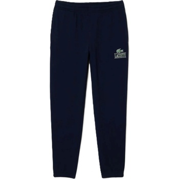 Image 1 of Lacoste Анцуг Lacoste Men's Signature Print Closed Hem Fleece Joggers - Navy Blue