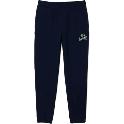 Lacoste Анцуг Lacoste Men's Signature Print Closed Hem Fleece Joggers - Navy Blue