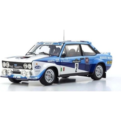 Kyosho Fiat 131 Abarth A.Bettega Winner Piancavallo 1981 Nr.2 1:18