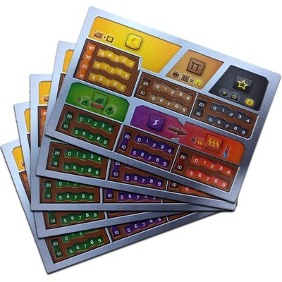 Mars: Teraformace 3D desky hráčů