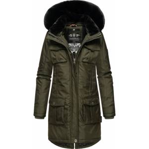 Navahoo дамско зимно яке с качулка Tiniis, тъмна маслина (N-W-358.TINIIS.418.dark_olive)