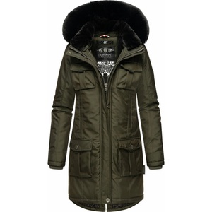 Navahoo дамско зимно яке с качулка Tiniis, тъмна маслина (N-W-358.TINIIS.418.dark_olive)