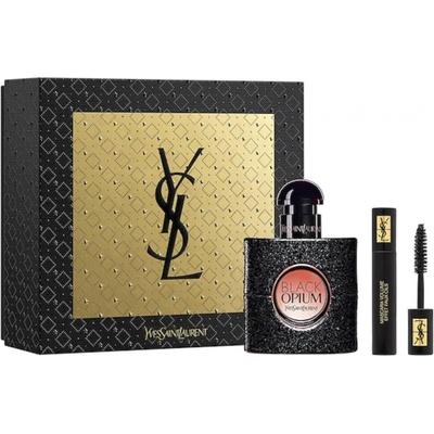 Yves Saint Laurent Opium Black EDP 30 ml + Volume Effect řasenka 2 ml darčeková sada