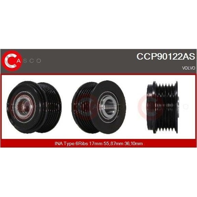 Řemenice, generátor CASCO CCP90122AS