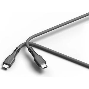 Hama uRage Кабел USB uFlex, USB-C - USB-C, 3 m, черен (219821) - hits