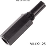 UNI-SP Ключ свещ M14x1.25 - универсален за блокиране на бутало на тример / резачка, PVC, 17 мм ключ (UNI-01013735)