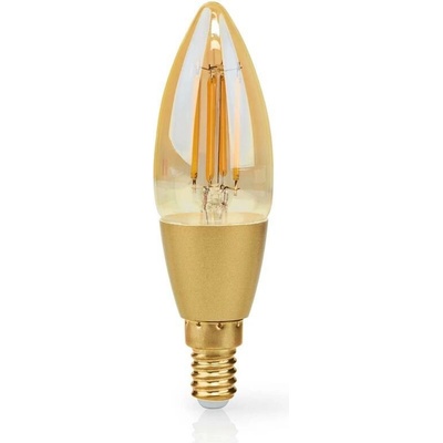Nedis SmartLife sviečka, Wi-Fi, E14, 470 lm, 4.9 W, Teplá Biela WIFILRF10C37