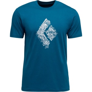 Black Diamond Мъжка тениска Black Diamond Engineered Diamond S/S Tee T-shirt - Indigo - размер XS (216-5240-0311)