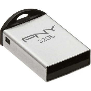 PNY Micro Metal Attaché 32GB (P-FDI32G/APPMT2-GE)