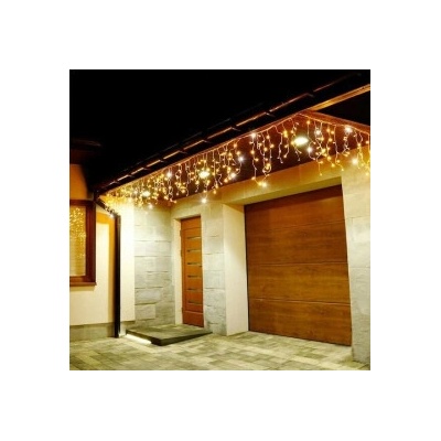SPRINGOS LED krápníky 22,5m 500LED IP44 teplá bílá + záblesky CL0517-XG