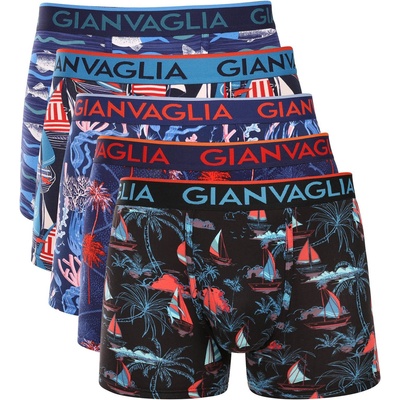 Gianvaglia Набор от пет - мъжки боксерки Gianvaglia многоцветни Gianvaglia | Sin Mnogotsveten | МЪЖЕ | M