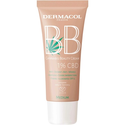 Dermacol BB krém s CBD č. 2 Medium 30 ml