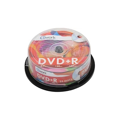 @Work DVD+R 4.7GB 16x cake 25бр