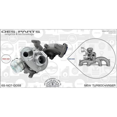 Plniace dúchadlo OES PARTS Product line OES-PARTS ES-N07-0058