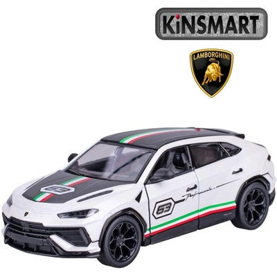Kinsmart Lamborghini Urus Performante bílé 1:40