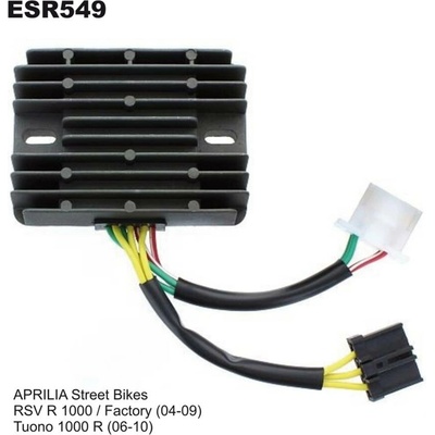 ELECTROSPORT regulátor napětí APRILIA 1000/ TUONO 06-10, RSV 1000 04-09