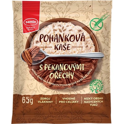 Semix Pohanková Kaša s Pekanovými Orechami bez Lepku 65 g