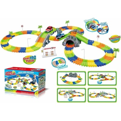 Alltoys Variabilní dráha 192 dílů s točnou