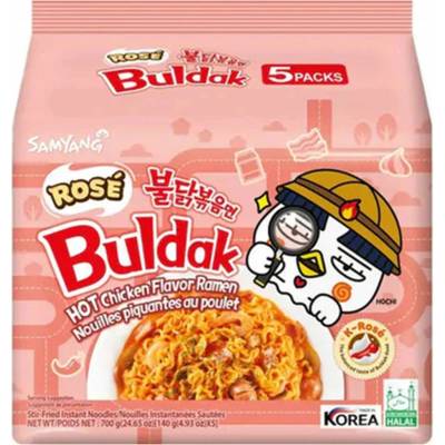 Polévka ramen Samyang kuřecí 5 x 140 g