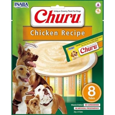 Inaba Churu dog snack kuracie 8x 20 g